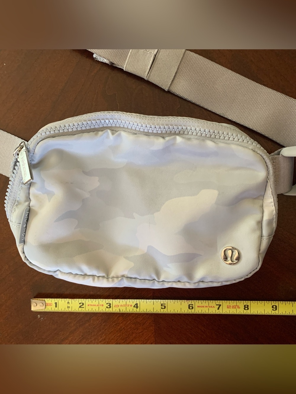 lululemon athletica Light Grey Camo Belt Bag